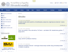 Tablet Screenshot of hrstud.unizg.hr