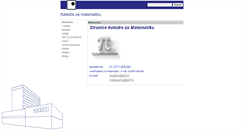 Desktop Screenshot of math.grf.unizg.hr