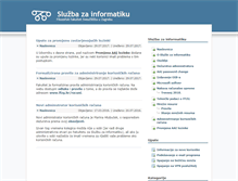 Tablet Screenshot of infosl.ffzg.unizg.hr