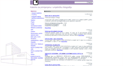 Desktop Screenshot of fotografija.grf.unizg.hr
