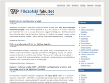 Tablet Screenshot of ffzg.unizg.hr