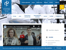 Tablet Screenshot of pbf.unizg.hr